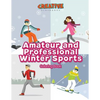 Amateur and Professional Winter Sports Coloring Book - Paperback