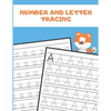 Number and Letter Tracing: Alphabet and Number Tracing Books Workbook for Preschoolers Kindergarten and Kids Ages 3-5 (Volume 2) - Paperback