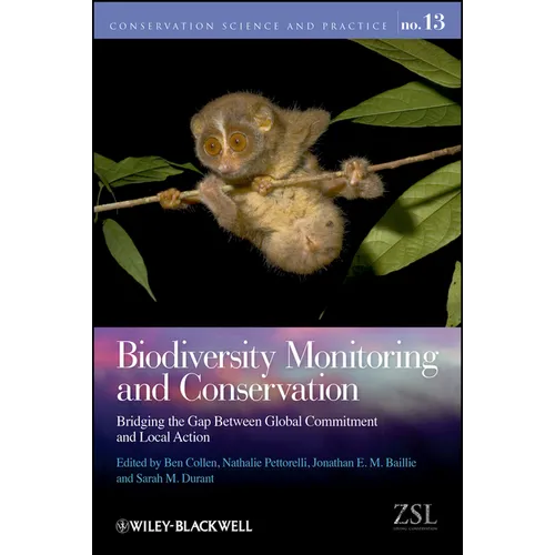 Biodiversity Monitoring and Conservation - Paperback