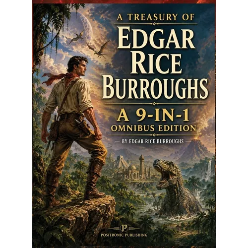 A Treasury of Edgar Rice Burroughs: A 9-in-1 Positronic Omnibus Edition - Hardcover