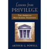 Lessons from Privilege: The American Prep School Tradition - Paperback