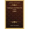 Catalogue And Hints On Cacti (1886) - Paperback