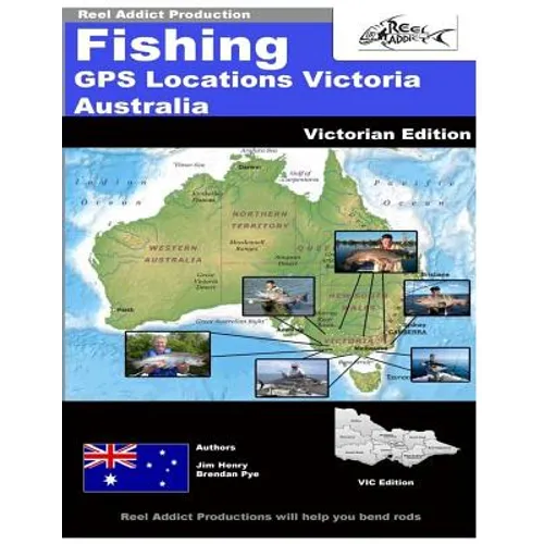 Fishing GPS Locations Victoria Australia: GPS Markers Fishing Australia - Paperback