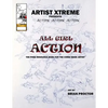 All Girl Action Pose Reference Book - Paperback