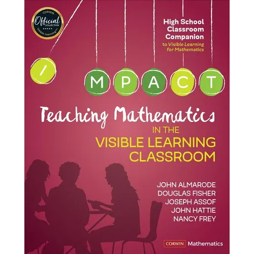 Teaching Mathematics in the Visible Learning Classroom, High School - Paperback
