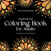 Inspirational Coloring Book for Adults: With Original Motivational Quotes - Paperback