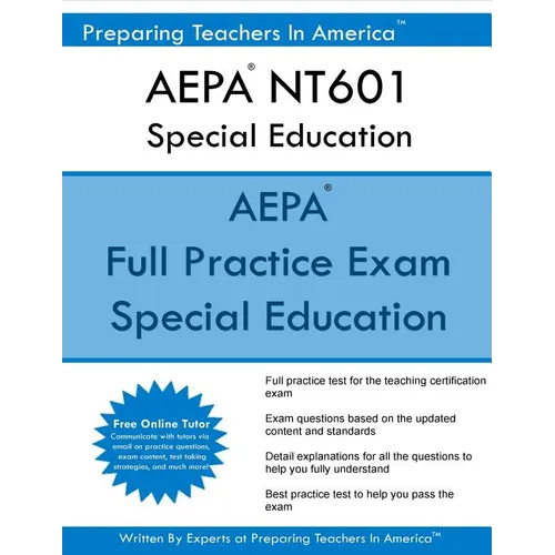 AEPA NT601 Special Education: Arizona Educator Proficiency Assessments - Paperback