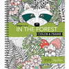 Color & Frame - In the Forest (Adult Coloring Book) - Spiral
