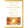 Defense for Biblical Trinity Theology and the Doctrine of Holiness - Paperback