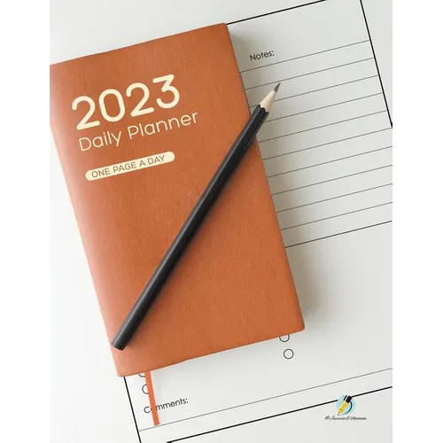 2023 Daily Planner: One Page a Day - Paperback