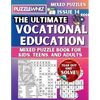 The Ultimate Vocational Education Mixed Puzzle Book for Kids, Teens, and Adults: 16 Types of Engaging Variety Puzzles: Word Search and Math Games (Iss - Paperback