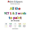 All the YCT 1 & 2 words to paint - Paperback