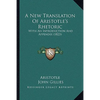 A New Translation Of Aristotle's Rhetoric: With An Introduction And Appendix (1823) - Paperback