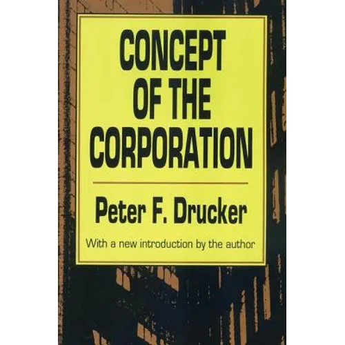 Concept of the Corporation - Paperback