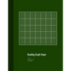Beading Graph Paper: Peyote Stitch Graph Paper, Seed Beading Grid Paper, Beading on a Loom, 100 Sheets, Green Cover (8.5"x11") - Paperback