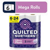 QUILTED NORTHERN Ultra Plush Toilet Paper, 6 Mega ...
️