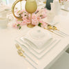 Square Porcelain Dinnerware Set