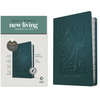 NLT Thinline Reference Bible, Filament Enabled Edition (Red Letter, Leatherlike, Teal Blue, Indexed) - Imitation Leather