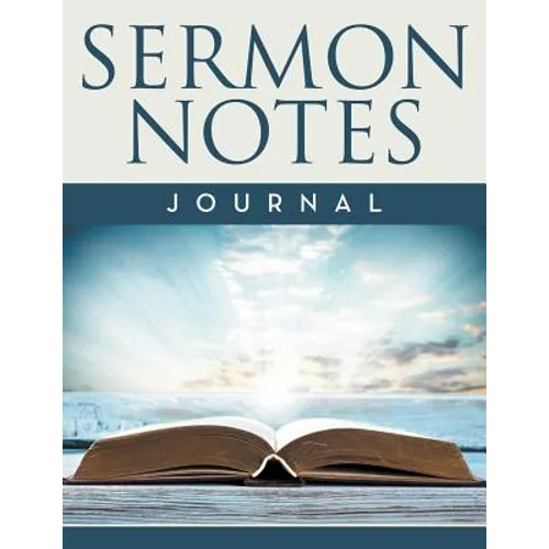 Sermon Notes Journal - Paperback