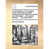 Considerations on the Negroe Cause Commonly So Called, Addressed to the Right Honourable Lord Mansfield, ... by Samuel Estwick, ... the Third Edition. - Paperback