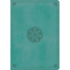 ESV Study Bible (Trutone, Turquoise, Emblem Design) - Leather