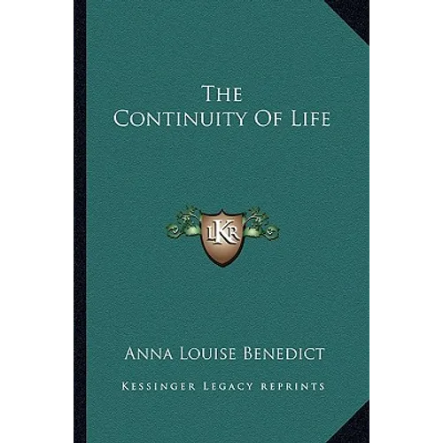 The Continuity Of Life - Paperback