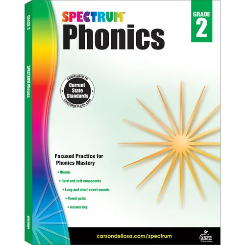 Spectrum Phonics, Grade 2: Volume 92 - Paperback