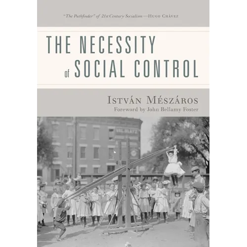 The Necessity of Social Control - Paperback