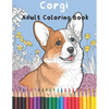 Corgi: Adult Coloring Book - Paperback