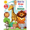 How to Draw Cute Animals for kids: Drawning for kids ages 4-8. 8-12 Creative Exercises for Little Hands with Big Imaginations - Paperback