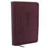 KJV, Reference Bible, Personal Size Giant Print, Imitation Leather, Burgundy, Red Letter Edition - Imitation Leather