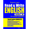 Preston Lee's Read & Write English Lesson 1 - 40 For Arabic Speakers - Paperback