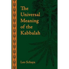 The Universal Meaning of the Kabbalah - Paperback