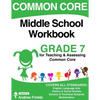 Common Core Middle School Workbook Grade 7 - Paperback