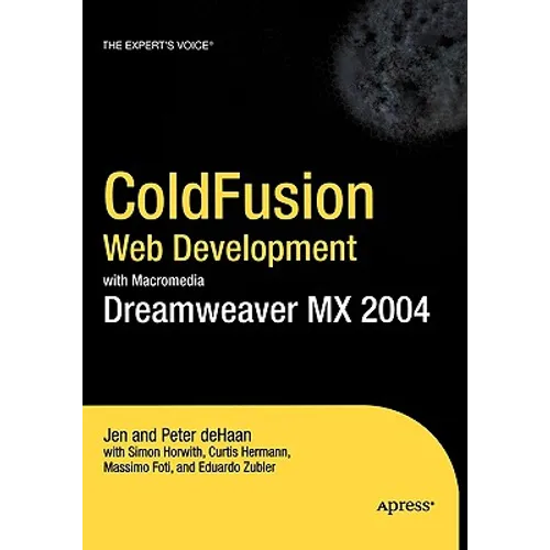 Coldfusion Web Development with Macromedia Dreamweaver MX 2004 - Paperback