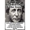 Civil Disobedience and Other Essays - Paperback