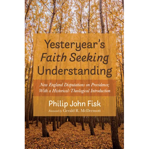 Yesteryear's Faith Seeking Understanding: New England Disputations on Providence; With a Historical-Theological Introduction - Paperback