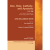 One, Holy, Catholic, and Apostolic, Tome 1: John Nevin's Writings on Ecclesiology (1844-1849) - Paperback