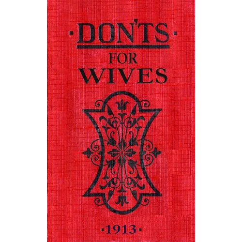 Don'ts for Wives - Novelty