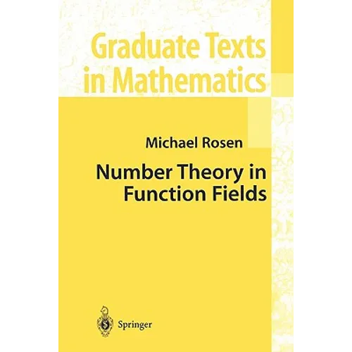 Number Theory in Function Fields - Paperback