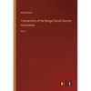Transactions of the Bengal Social Science Association: Vol. V - Paperback