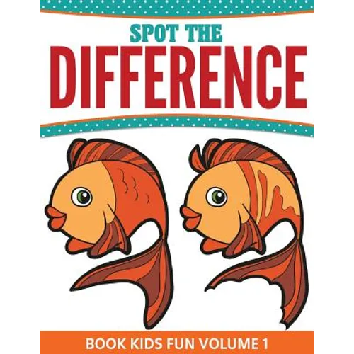 Spot The Difference Book Kids Fun - Paperback