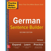 Practice Makes Perfect German Sentence Builder - Paperback