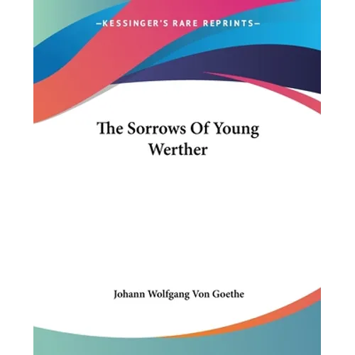 The Sorrows Of Young Werther - Paperback