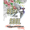 Rest Your Soul: Bible Quotes Adult Colouring Book: Coloring Gifts for Grownup Relaxation: Devotional Verses and Worship - Paperback