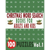 Christmas Word Search Books for Adults and Kids 100 Puzzles Vol.1 - Paperback