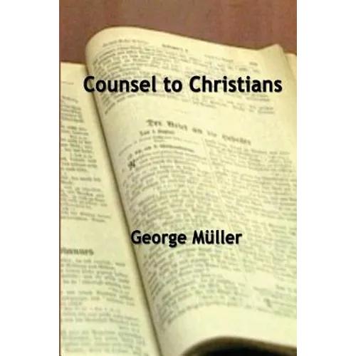 Counsel To Christians - Paperback