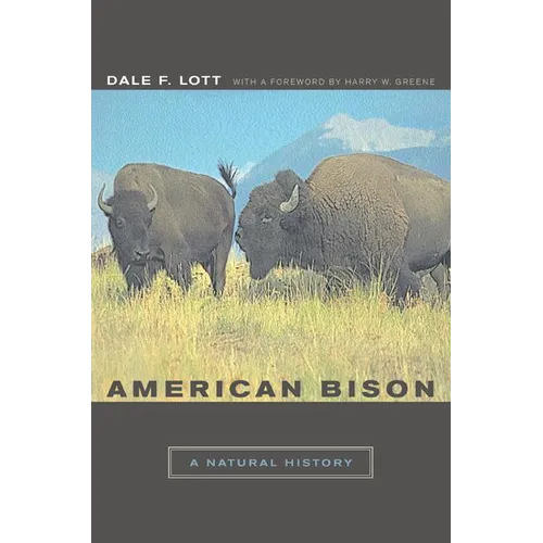 American Bison: A Natural History - Paperback