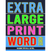 Extra Large Print Word Search: 102 Giant Print Themed Word Search Puzzles - Paperback