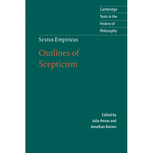 Sextus Empiricus: Outlines of Scepticism - Paperback